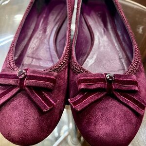 Vintage (rare) LK Bennett Purple Flats with Tassel Details (lightly used!),